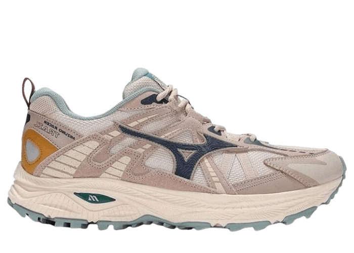 Mizuno Racer Trail Beige Teal - D1GH223805 Raffles & Where to Buy