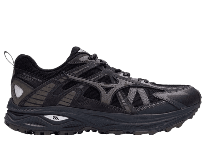 ひらめき Mizuno Racer Trail Grey Black - D1GH223804 Raffles & Where