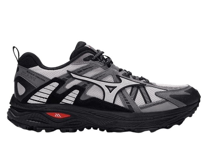 Mizuno Racer Trail Grey Black - D1GH223804 Raffles & Where