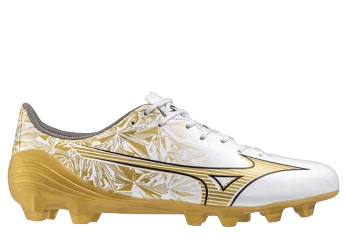 Mizuno サッカーシューズ ホワイト/ゴールド Mizuno Select White Gold - P1GA246550 Raffles & Where to Buy