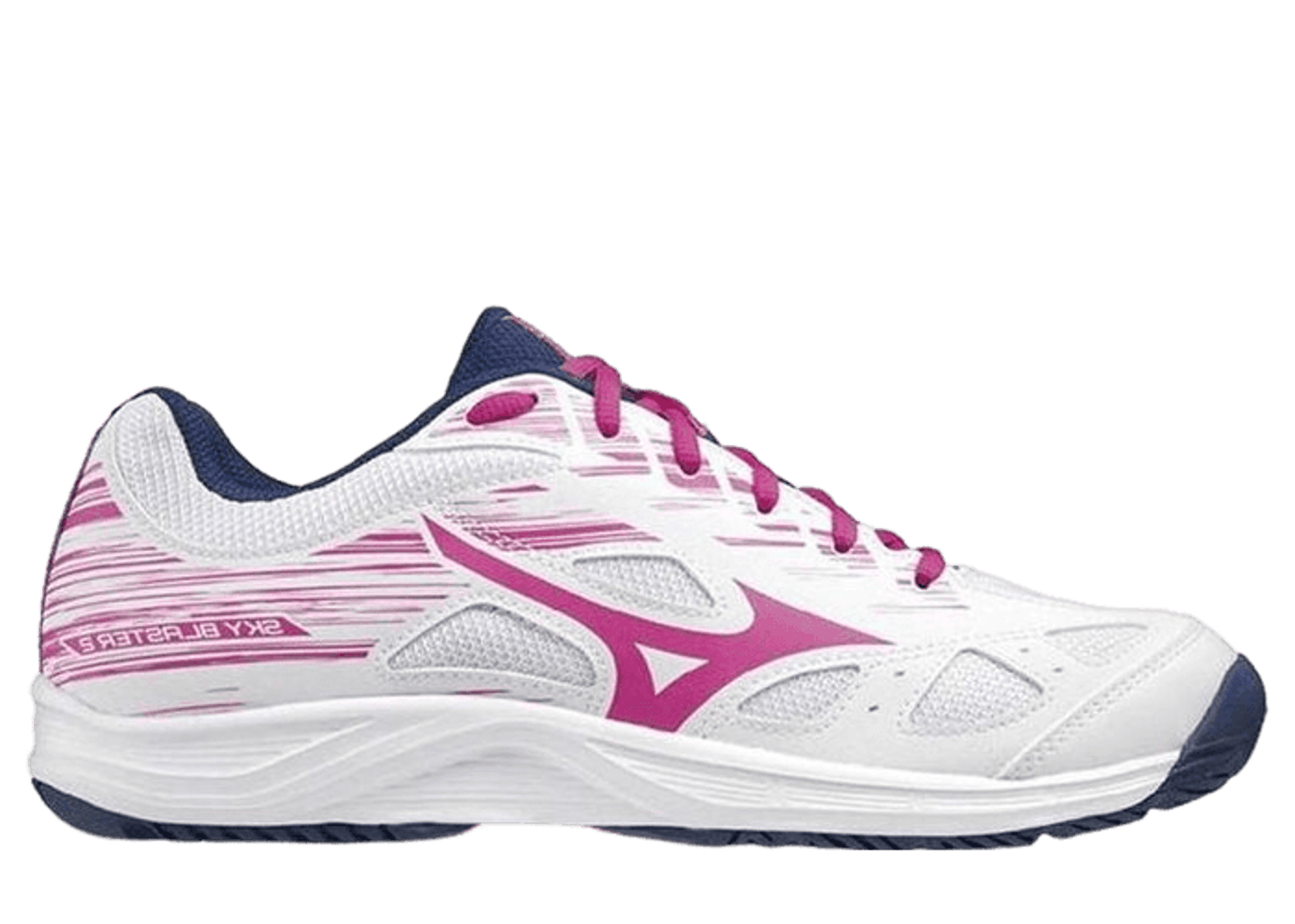 Mizuno Sky Blaster II White Pink Navy (W)