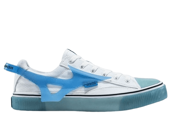 Mizuno Speed TR Low-Top Canvas White Blue