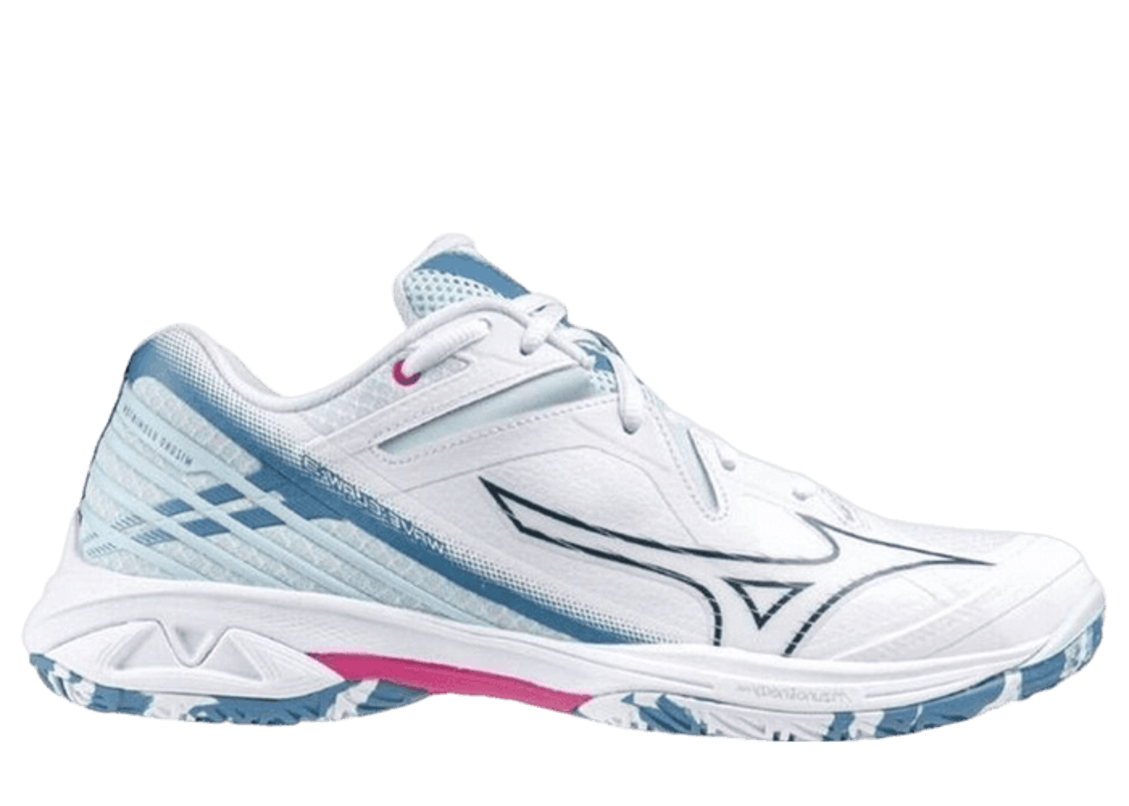 Mizuno Wave Claw 3 Wide White Sailor Blue