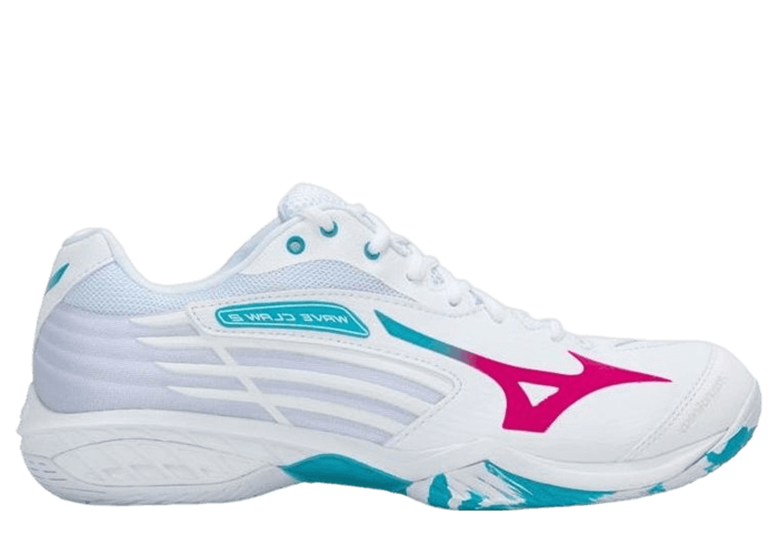 Mizuno Wave Claw II White Sky Blue Pink