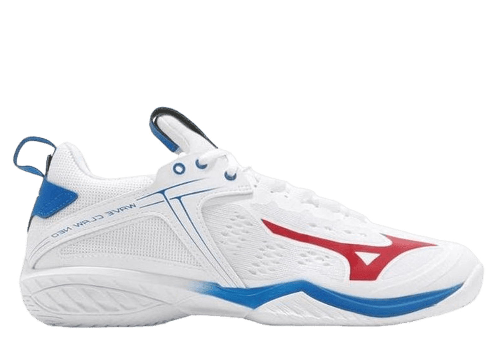 Mizuno Wave Claw Neo White Blue Red