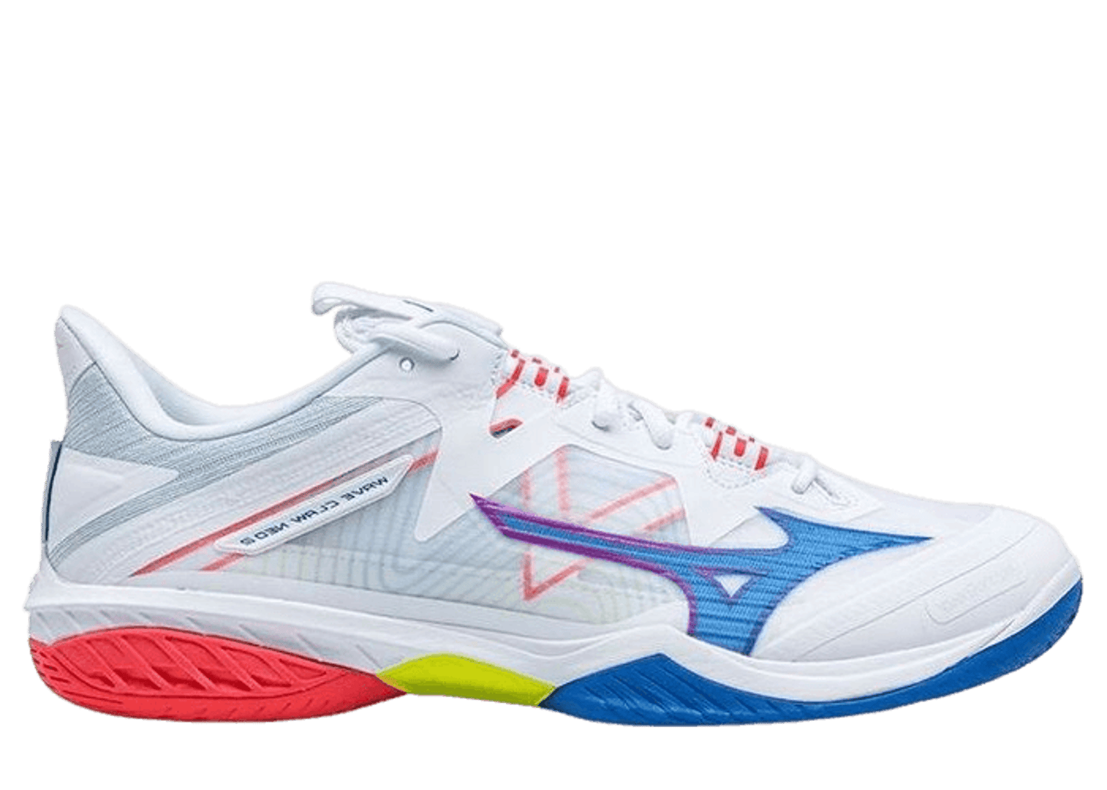 Mizuno Wave Claw Neo White Blue Red