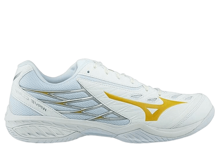 Mizuno Wave Claw White Gold