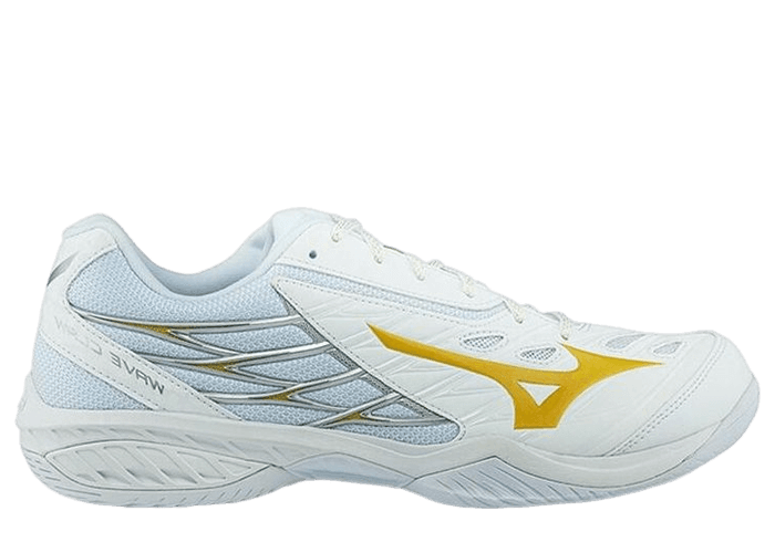 Mizuno Wave Claw White Gold