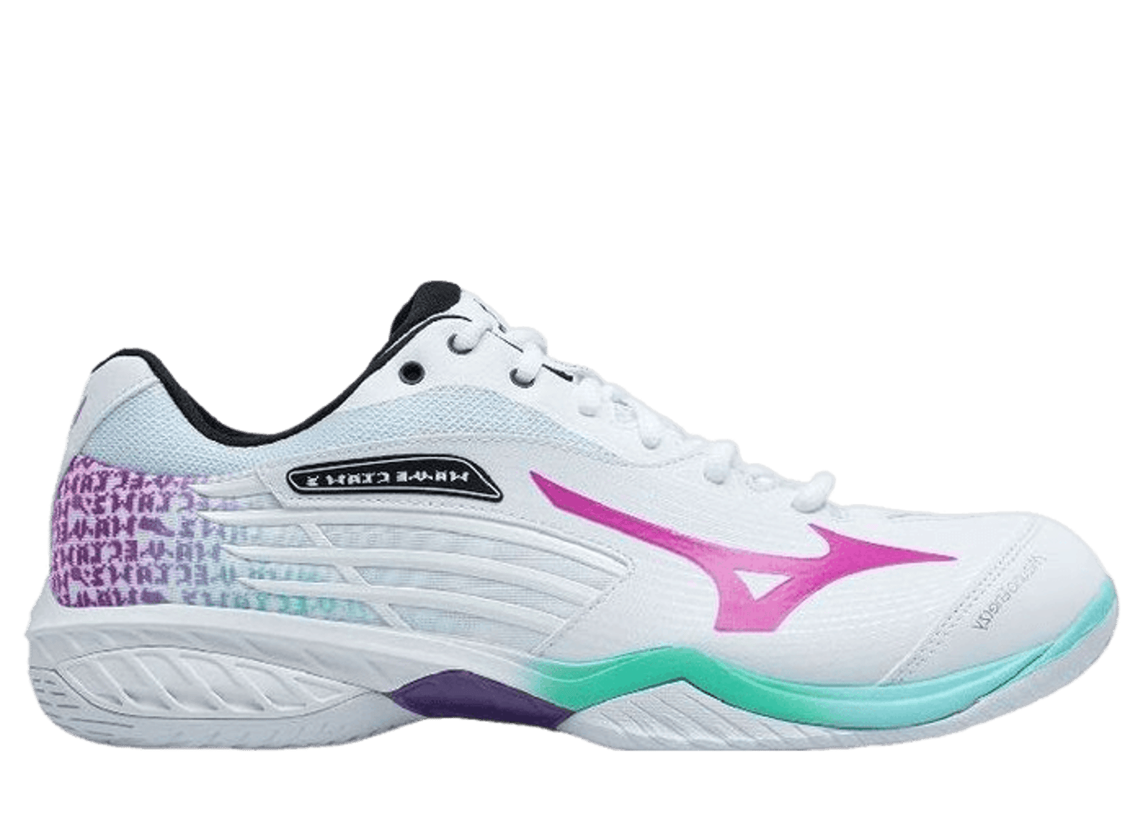 Mizuno Wave Claw White Green Purple