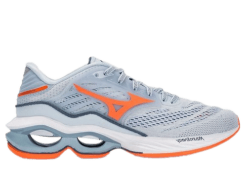 Mizuno Wave Creation 23 Shock Absorption Non-Slip Gray Orange