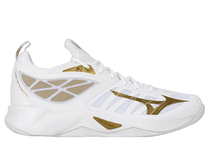 Mizuno Wave Dimension Volleyball White Gold - V1GC224068