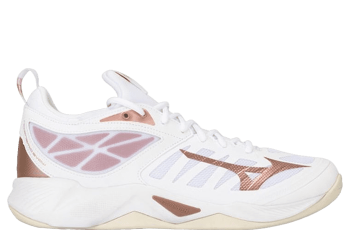 miyu＊ Mizuno Wave Dimension White Rose Gold (W) - V1GC224036