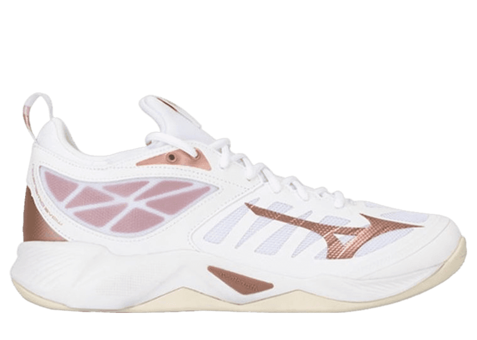 Mizuno Wave Dimension White Rose Gold (W)