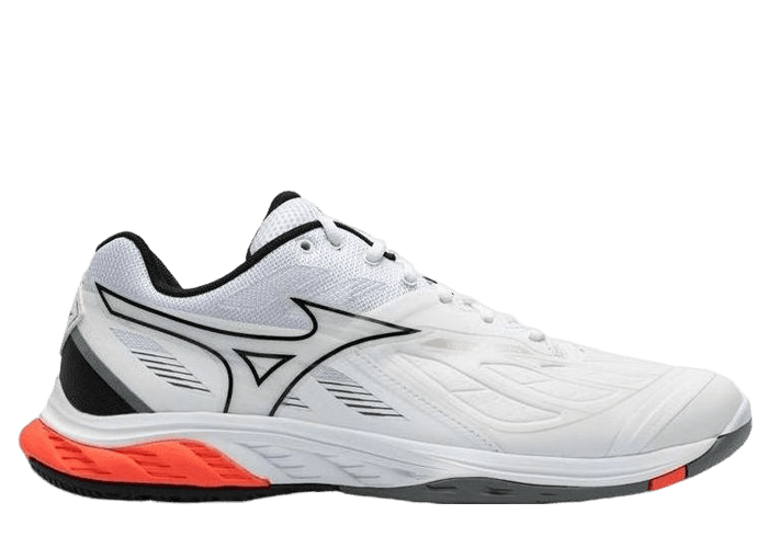 Mizuno Wave Fang 2 White Fiery Coral - 71GA231321 Raffles & Where Mizuno Wave Fang 2 White Fiery Coral - 71GA231321 Raffles & Where