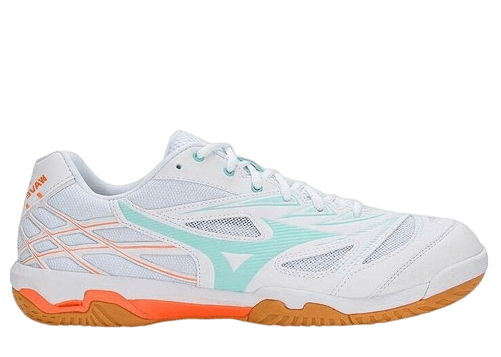 Mizuno Wave Fang NX White Teal Orange