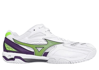 Mizuno Wave Fang Pro White Green Purple