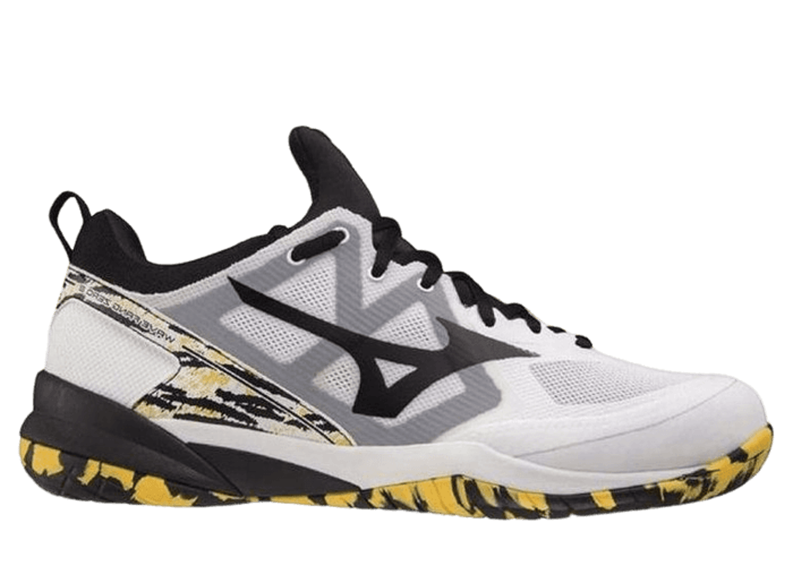 Mizuno Wave Fang Zero Black White Yellow