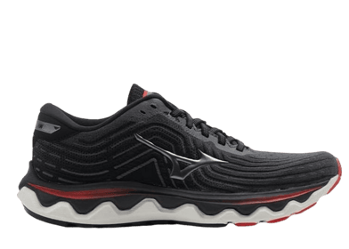 Mizuno Wave Horizon 6 Black Grey Red