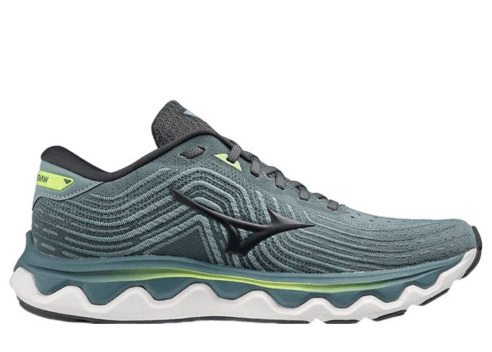 Mizuno Wave Horizon 6 Gray Green Black