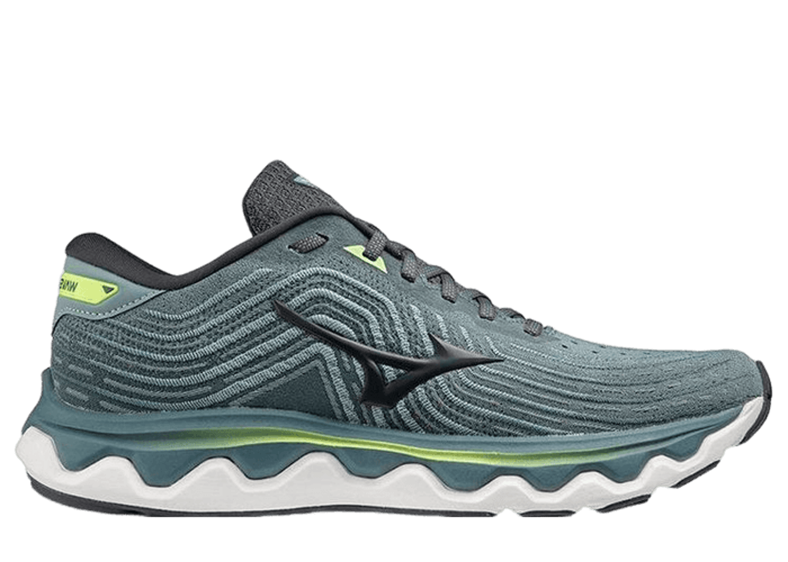 Mizuno Wave Horizon 6 Gray Green Black