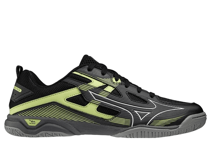 Mizuno Wave Kaiserburg 7 Low Tops pingpong Table Tennis Shoe Black