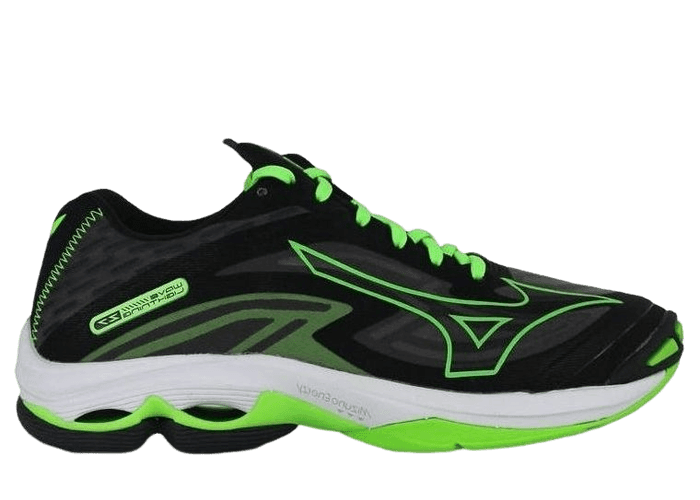 Mizuno Wave Lightning Z7 Black Fluorescent Green V1GA220037