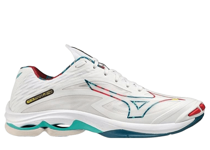 Mizuno Wave Lightning Z7 White Green Red