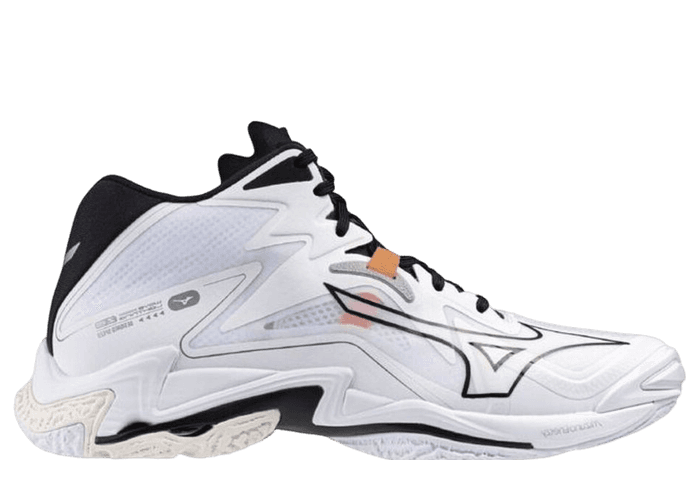 Mizuno Wave Lightning Z8 Mid Rise White - V1GA240551