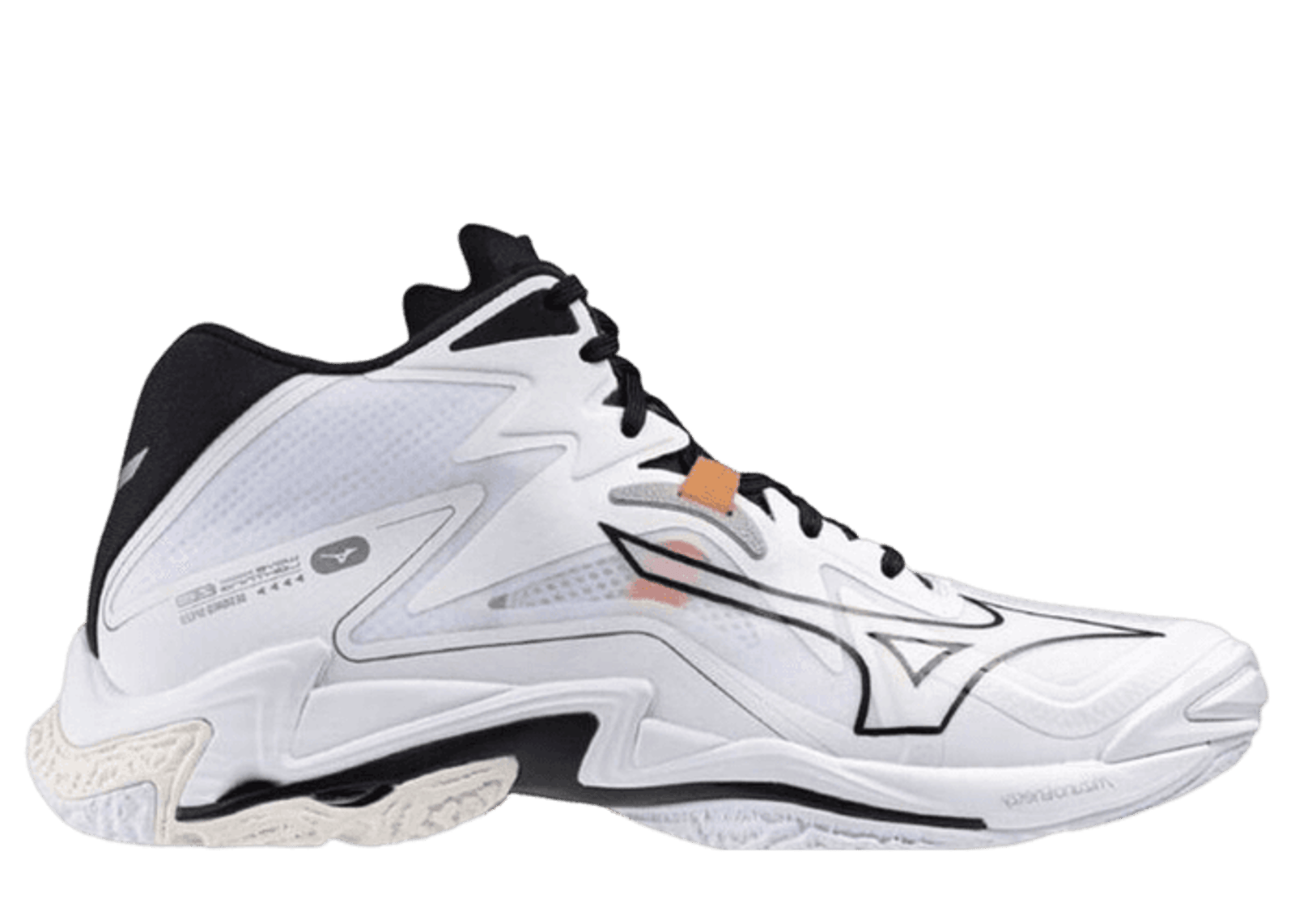 Mizuno Wave Lightning Z8 Mid Rise White