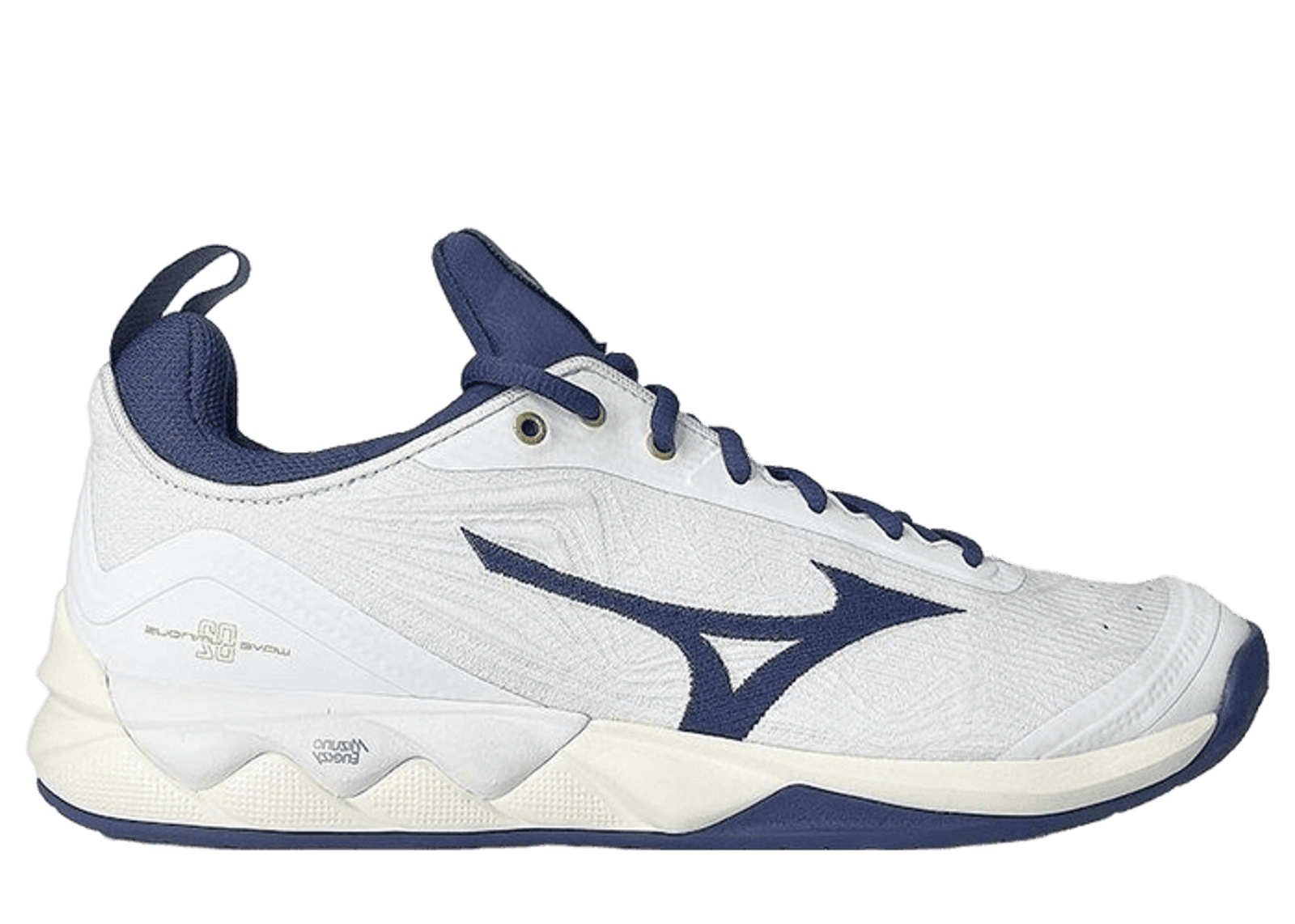 Mizuno Wave Luminous 2 White Navy