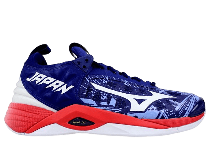 Mizuno Wave Momentum 2 Blue/Red