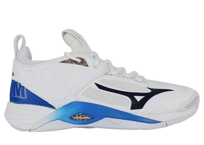 Mizuno Wave Momentum 2 White Black Blue