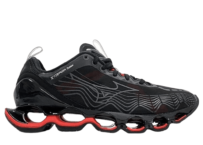 Mizuno Wave Prophecy 10 Black Red