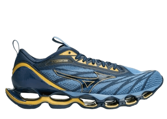 Mizuno Wave Prophecy 11 Blue Black Gold - J1GC220050