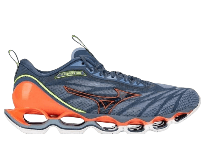 Mizuno Wave Prophecy 11 Gray Orange
