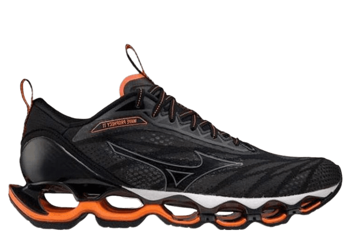 Mizuno Wave Prophecy 11 Low Tops Grey Black Orange