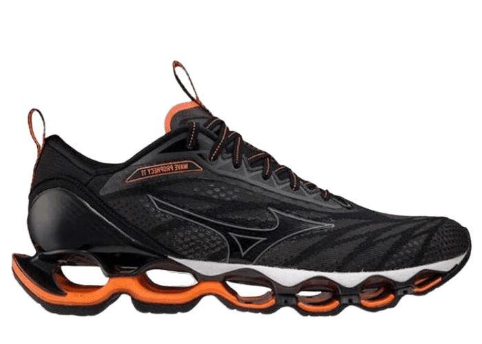 Mizuno Wave Prophecy 11 Low Tops Grey Black Orange