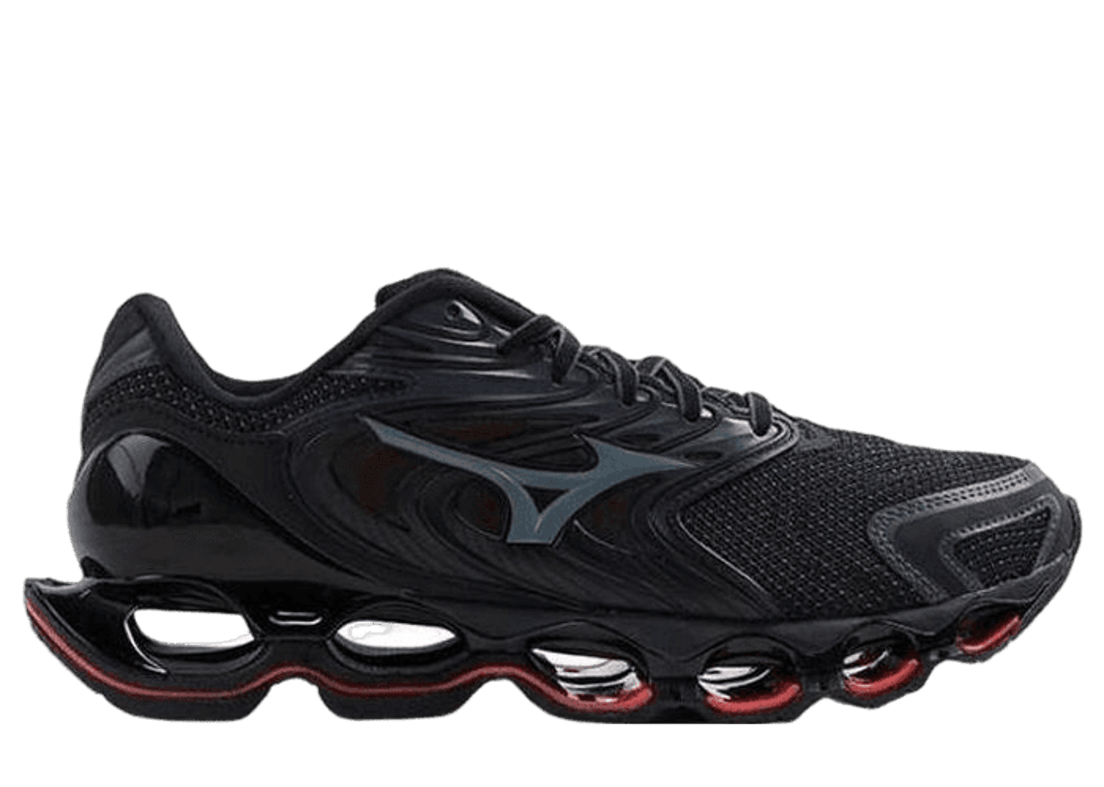 Mizuno Wave Prophecy 12 Black Grey Red