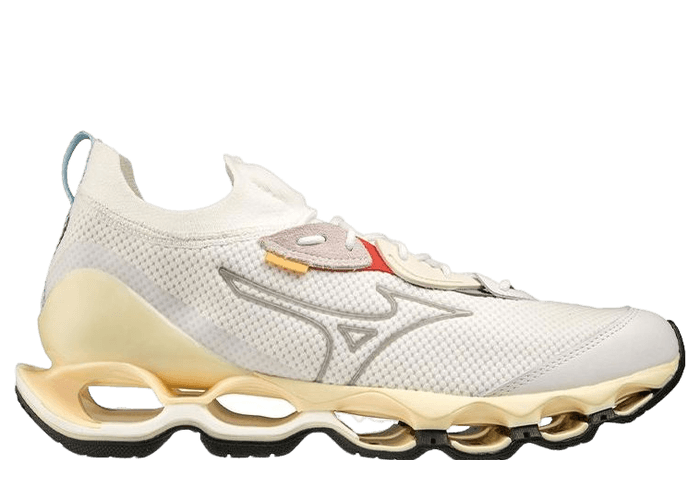 Mizuno Wave Prophecy Beta White Yellow