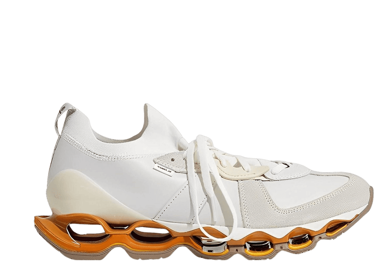 定価以下！！BongBunny Marbled:one off Mizuno Wave Prophecy GT x Blankof Cream Gray - D1GG220401