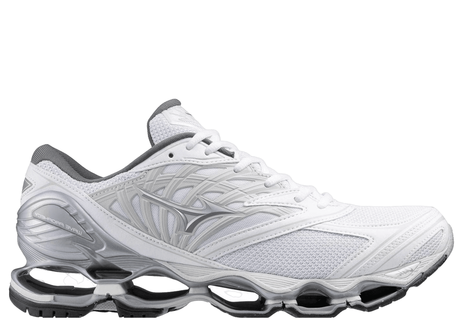 Mizuno Wave Prophecy LS White Silver