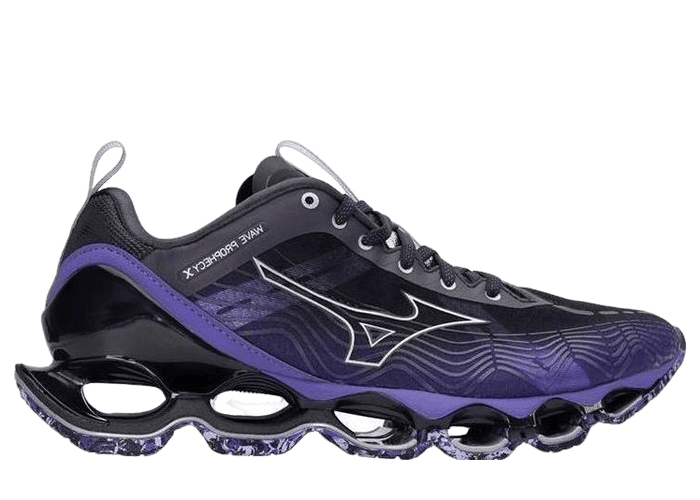 Mizuno Wave Prophecy X 10 Black Silver Purple