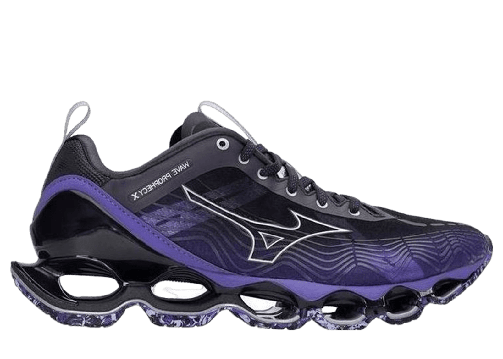 Mizuno Wave Prophecy X 10 Black Silver Purple