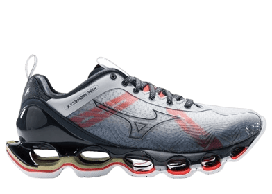 Mizuno Wave Prophecy X 10 Sports Grey Red (W)