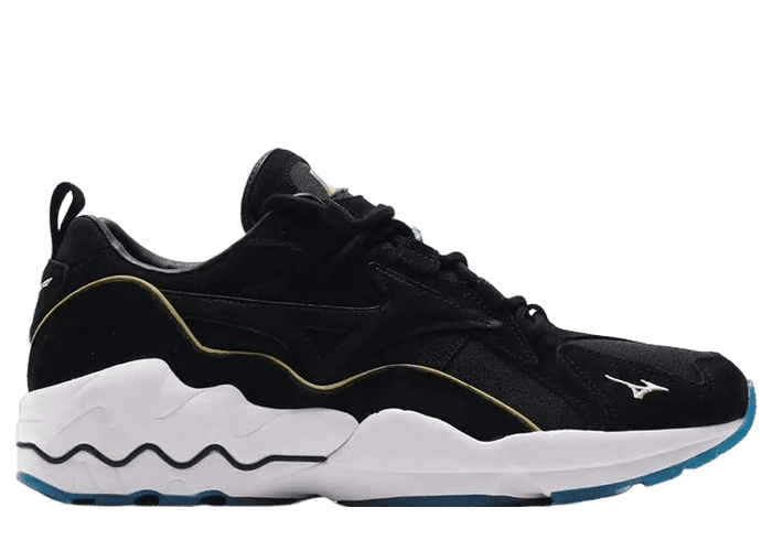 Mizuno Wave Rider 1 Black Gold