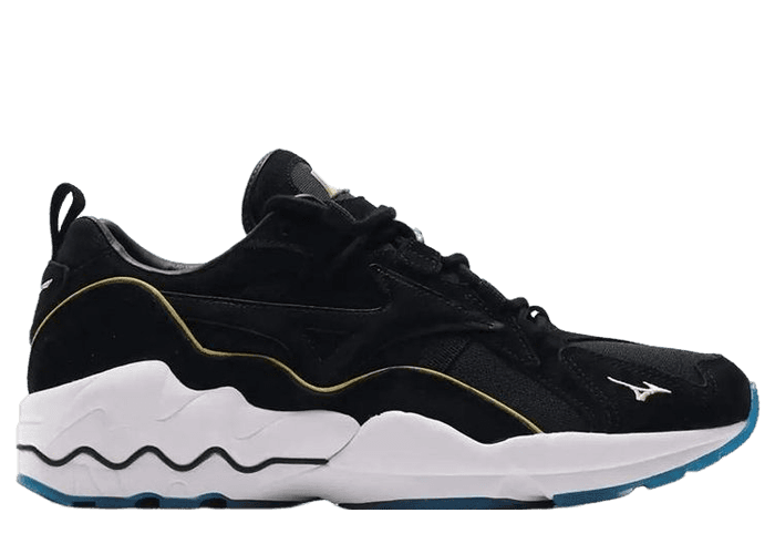 Mizuno Wave Rider 1 Black Gold