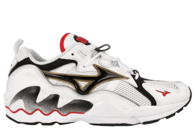 Mizuno Wave Rider 1 White Black Red