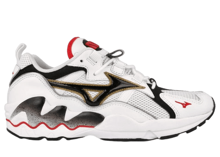 Mizuno Wave Rider 1 White Black Red