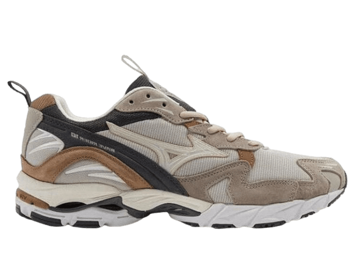 Mizuno Wave Rider 10 Brown Black White - D1GA222608