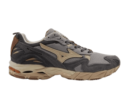 Mizuno Wave Rider 10 Grey Yellow